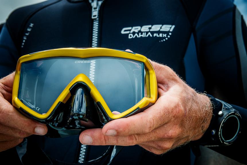 ¿Cuál es la mejor máscara de buceo? 3 Máscara Cressi liberty