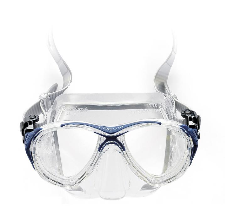 ¿Cuál es la mejor máscara de buceo? 9 Diferencia entre cressi evo eyes, con cristales normales y cressi air con cristales sobre dimensionados