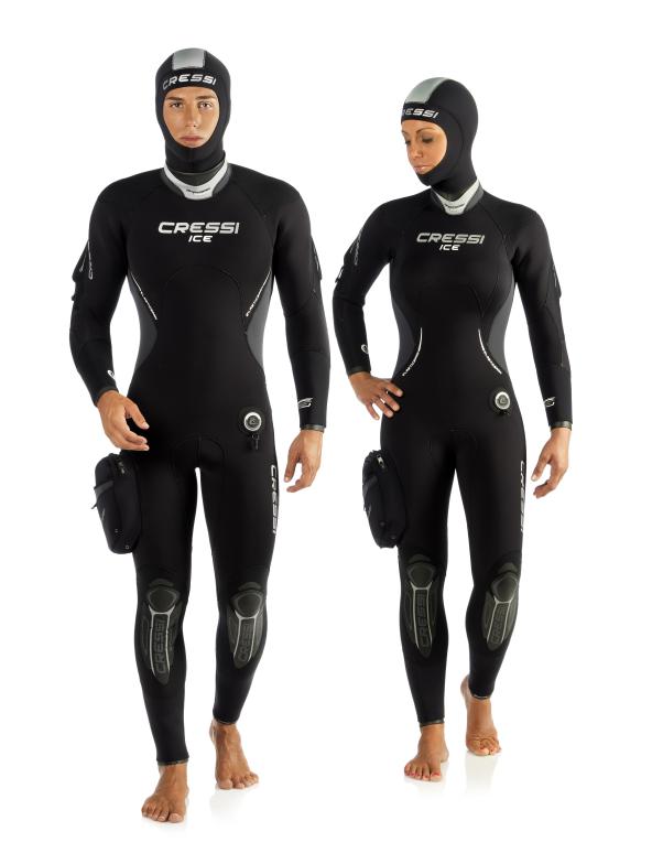 Comprar un traje de buceo por internet 3 Traje semiseco Cressi Ice, con un grosor de 7.0 mm