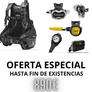 OFERTA CHALECO CARNBON + REGULADOR 10